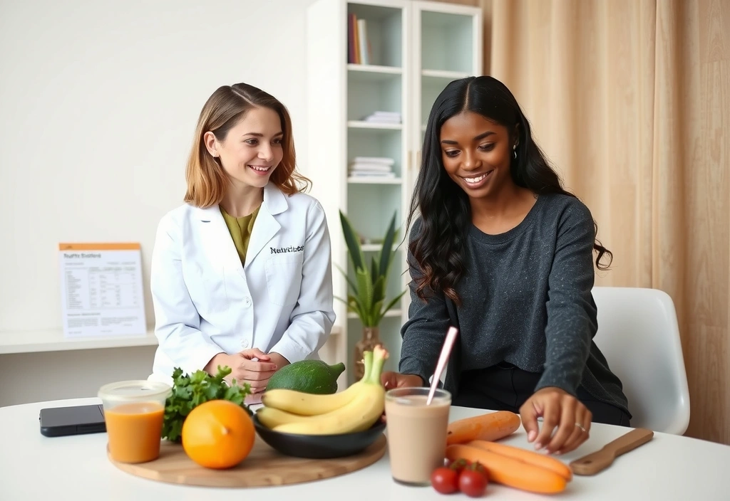 Nutritionniste professionnel consultations personnalisées